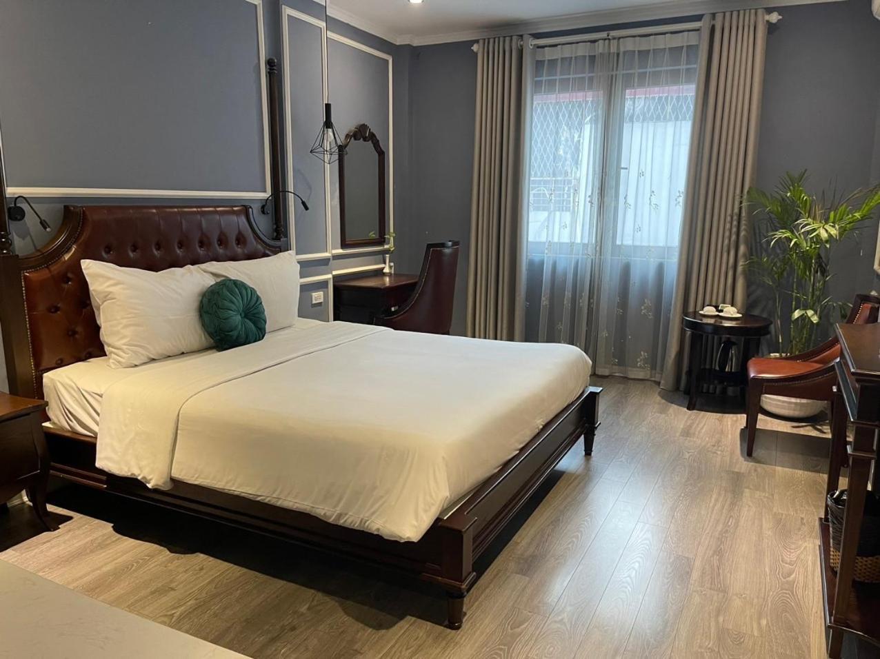 Suddha Boutique Hotel ハノイ市 エクステリア 写真